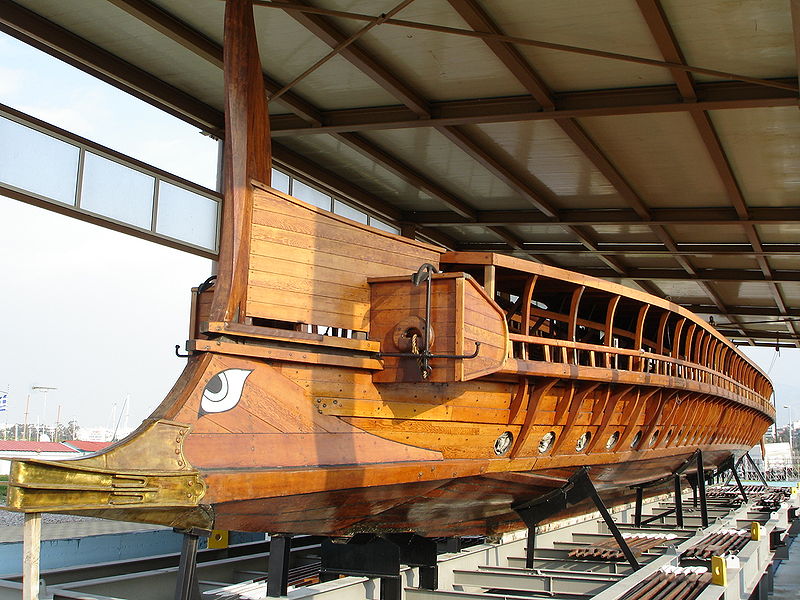 An embolon on a warship